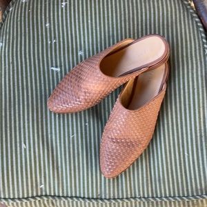 Nisolo Woven Leather Mule